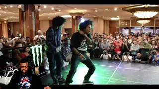 Les Twins | Laurent vs Larry | All Styles Final | WOD San Diego | REACTION #SXSTV