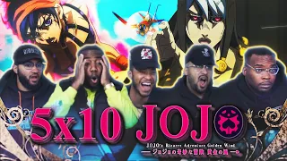 The Hitman Team! JJBA Golden Wind Ep 10 Reaction!