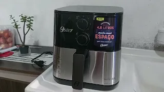 Apresentando Minha Fritadeira Air Fryer Oster OFRT520 4,6 Litros 1500W - #review #airfryer