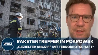 RAKETENSCHLAG IN POKROWSK: "Das war ein gezielter Angriff mit Terrorbotschaft" I Nico Lange