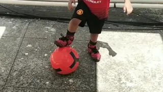 Aaron 2 year old -  BALL CONTROL