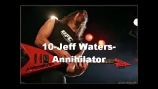 Top 10 Thrash Metal Guitarists