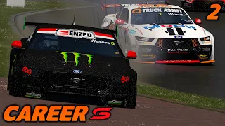 FIRST RAIN RACE = CHAOS - Supercars Career Mode: Part 2