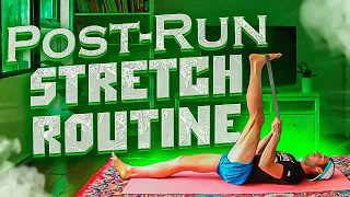 Post-Run Stretch Routine - Improve Recovery & Mobility - (FOLLOW ALONG)