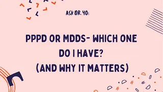 Ask Dr. Yo: PPPD or MdDS- which one do I have? (and why it matters)