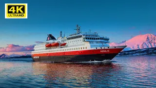 My Cruise with Hurtigruten MS Nordlys from Bergen to Ålesund, Norway - Travel Guide 4K