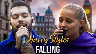 AMAZING Duet In The STREETS Of London | Harry Styles - Falling