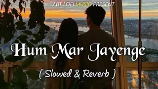 Hum Mar Jayenge - Arijit Singh | Slowed & Reverb | Aashiqui 2 | Love Lofi Song | ABT Lofi Music.