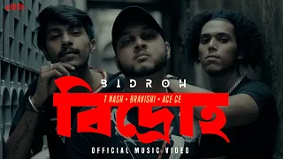 BIDROH - Bravishi X T Nash X Ace Ce - Official Music Video | Durga Pujo 2023 Bangla Rap Song