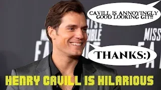 Henry Cavill Is Hilarious | Mission: Impossible - Fallout Funny Moments