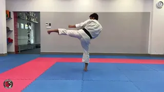 Karate - Egzamin 4 kyu (pas drugi niebieski)