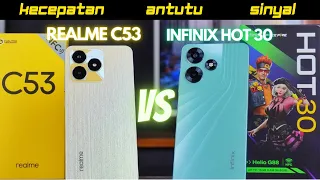 BENERAN CHAMPION? DUEL Realme C53 vs Infinix Hot 30 Indonesia, Si Champion DITANTANG INFINIX!