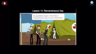 English Listening for Beginners: Lesson 14 - Remembrance Day