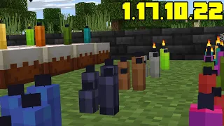 CANDLES ADDED! | Minecraft Bedrock 1.17.10.22 Beta