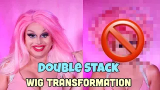 DOUBLE STACK WIG TRANSFORMATION