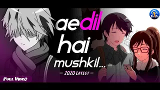 One Sided Love "Ae Dil Hai Mushkil" 💔 | Animated Story | Anime Remix | Fuuka | AMV | Un-Official