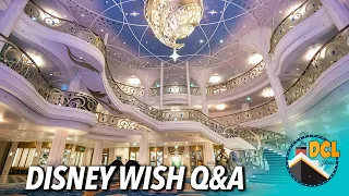 Answering DCLFan's Questions About the Disney Wish!