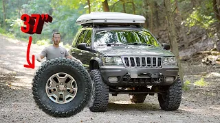 WJ GETS 37" TIRES!