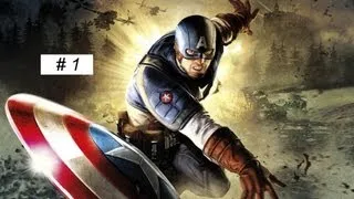 Captain America: Super Soldier gameplay Full Game walkthrough part 1 XBOX 360 PS 3