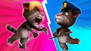 Talking Tom | Primer round | Episodio 106 - Compilación ⭐ Súper Toons TV - Peques