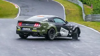 Nordschleife 04 07 2021 Highlights, WET Slippery Conditions & Action! Touristenfahrten Nürburgring