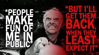 LARS ULRICH (METALLICA) TALKING ABOUT PEOPLE WHO MAKE FUN OF HIM AND HIS REVENGE - RARE VIDEO