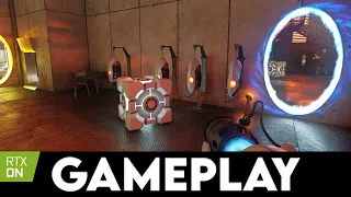 PORTAL: PRELUDE RTX Gameplay [4K 60FPS PC ULTRA RTX ON]