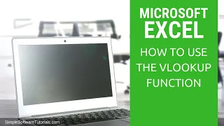 How to use the Vlookup Function in Excel