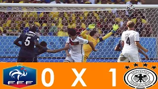 França 0 x 1 Alemanha - Quartas de Finais - Copa do Mundo 2014 - Melhores Momentos (HD 720p)