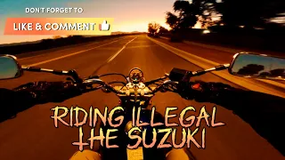 Is being too long since last time I rode the Suzuki gz250 Ep.65 #suzuki #minibike #motovlog