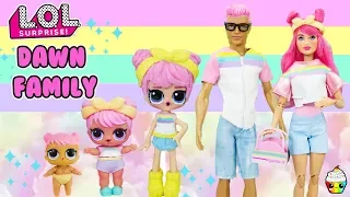 Dawn Family DIY Custom Fun Craft With Barbie and Ken Cupcake Kids Club