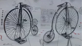 Metal Earth Build - Penny Farthing