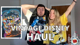 UNBELIEVABLE DISNEY AUCTION HAUL | Unboxing Vintage Disney Grails!