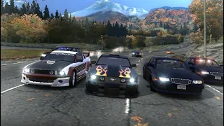 Razor and Jewels vs Cops - Together Driving and Escape in NFS MW