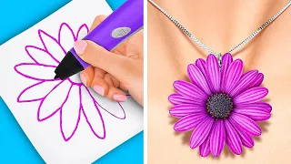 3D PEN JEWELRY || Gorgeous Jewelry and Decor Ideas