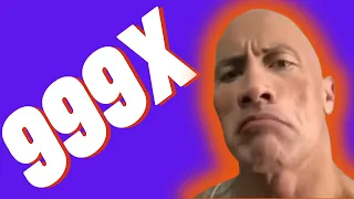 rock 999x speed | rock eyebrow raise dwayne johnson meme on speed slow and reverse sound variations