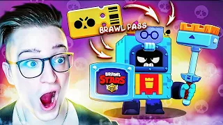 КУПИЛ БРАВЛ ПАСС И ВЫБИЛ ЕГО! САМЫЙ ИМБОВЫЙ ГЕРОЙ В BRAWL STARS!