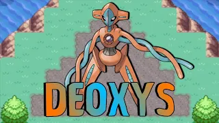 CAPTURA a DEOXYS en POKÉMON ROJO FUEGO y VERDE HOJA