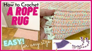 Crochet the Rope Rug  //  SS209