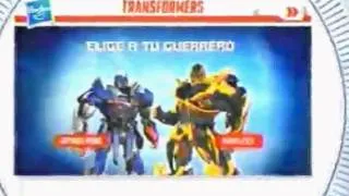 Cartoon network LA : Anuncio  Transformers  Pagina web  2014