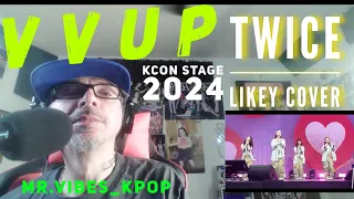 Returning Mr.Vibes_Kpop Channel Reacting to -VVUP (비비업) - " TWICE [ LIKEY ] COVVER " KCON JAPAN2024