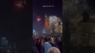 Happy New Year from Krakow, Poland 🇵🇱📸