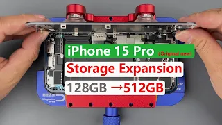 iPhone 15 Pro Storage Expansion | 128GB To 512GB