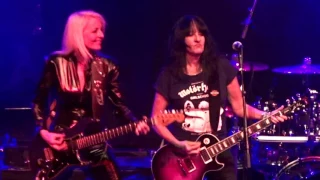 Girlschool " Hit & Run " rock city, Nottingham 9-11-16