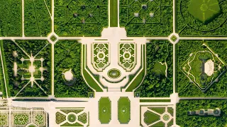 Le château de Versailles vu du ciel // The palace of Versailles from the sky