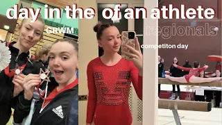 DAY IN THE LIFE OF A GYMNAST ❤️ REGIONALS 2022 | what I eat, competing, get ready with me