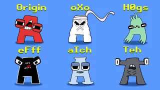 Alphabet Lore (A - Z…) But Everyone Is ALL Different Versions ( Full Version ) | Game Animation
