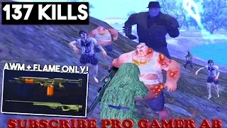 PUBG ZOMBIE MODE GAMEPLAY! | ONLY SNIPERS vs ZOMBIES & SQUADS  |  PUBG Mobile INDIA