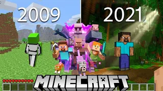 Evolution Of Minecraft 2009-2021 #shorts #minecraftevolution