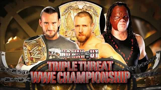 Story of CM Punk vs. Daniel Bryan vs. Kane | No Way Out 2012